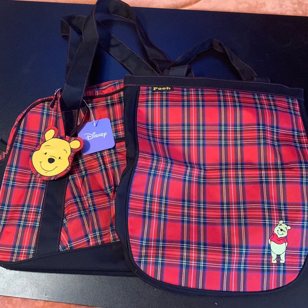 Disney Pooh Weekend Bag Set of two